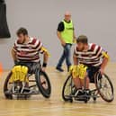 Wigan Warriors Wheelchair were defeated by Halifax (Credit: Darren Greenhalgh)