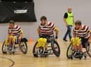 Wigan Warriors Wheelchair were defeated by Halifax (Credit: Darren Greenhalgh)