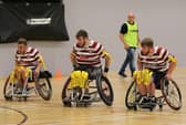 Wigan Warriors Wheelchair were defeated by Halifax (Credit: Darren Greenhalgh)