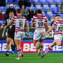 Harry Smith scored a late drop goal for Wigan