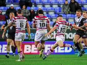 Harry Smith scored a late drop goal for Wigan