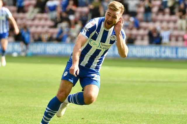 Callum McManaman scored a fantastic winning goal for Latics against Northampton