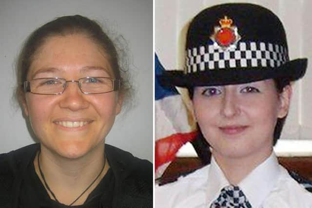 PC Fiona Bone (left) and PC Nicola Hughes, who were killed on duty ten years ago