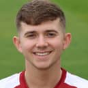 Wigan's Matty Hurst, who appeared as a substitute fielder for England on day one of the fourth Ashes Test against Australia at Old Trafford