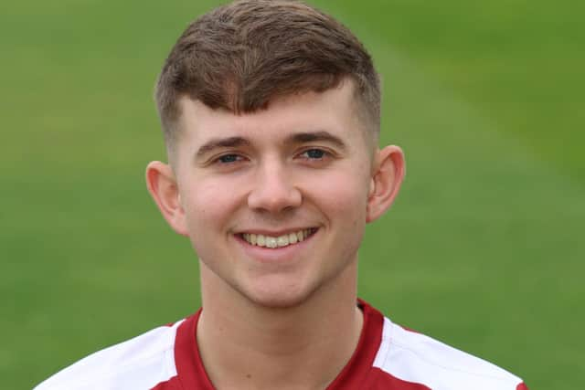 Wigan's Matty Hurst, who appeared as a substitute fielder for England on day one of the fourth Ashes Test against Australia at Old Trafford