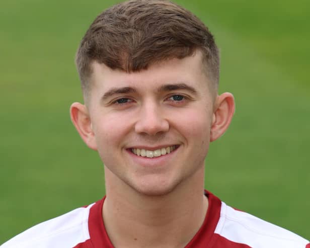 Wigan's Matty Hurst, who appeared as a substitute fielder for England on day one of the fourth Ashes Test against Australia at Old Trafford