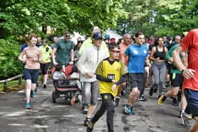 Runners and walkers are being encouraged to wear red at Haigh Woodland parkrun this Saturday