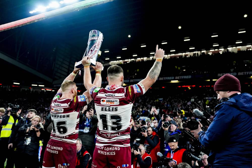 There were some huge efforts from Wigan Warriors to retain their Super League title