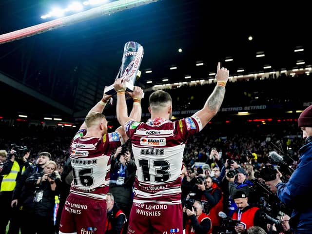 There were some huge efforts from Wigan Warriors to retain their Super League title