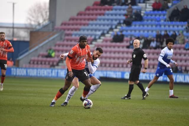 Luton ran out deserved 2-0 winners at the DW