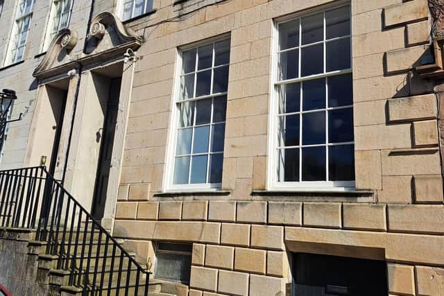 The former hostel building in Lancaster which is currently being converted into flats