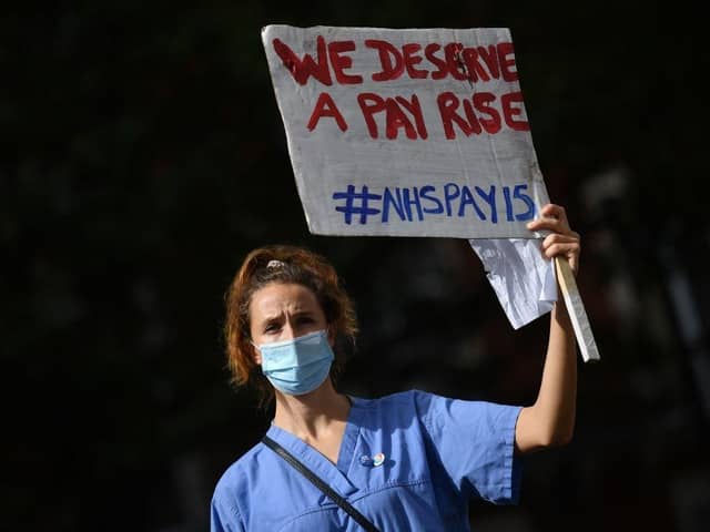 Summary of all strikes taking place in Sussex this month (Photo by JUSTIN TALLIS/AFP via Getty Images)