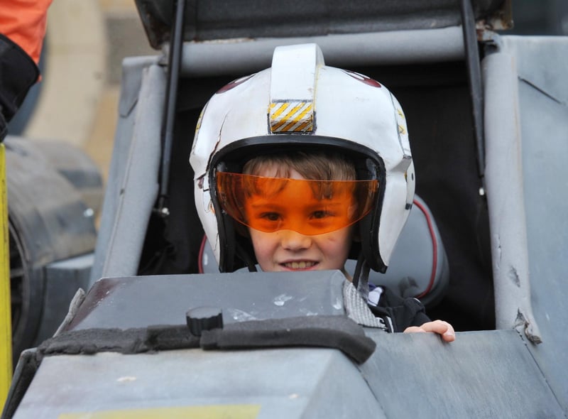 In the cockpit
