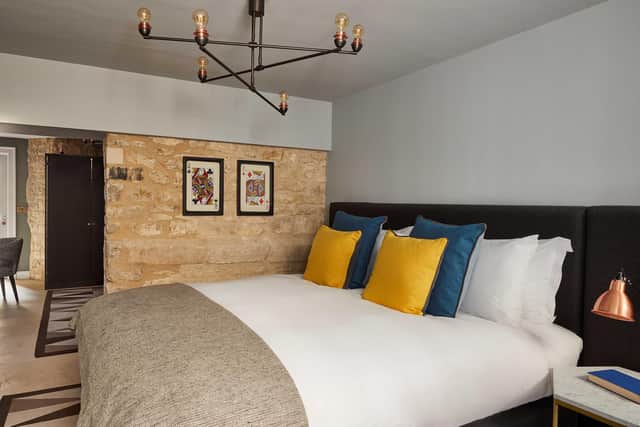 One of 12 unique new Vault rooms cleverly utilising the hotel’s basement level. Picture: Veerle Evens