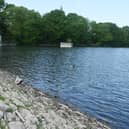 Worthington Reservoir, Worthington Lakes, Standish. Water levels are much lower than usual for this time of year - and there's still the summer to come