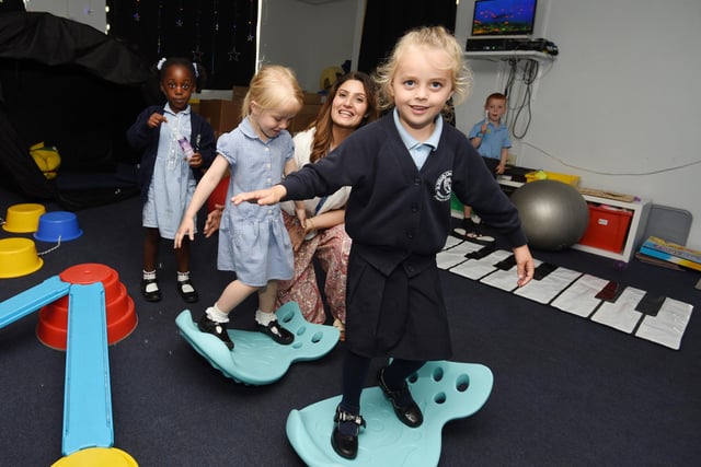 A variety of activities for pupils in The Sensory Room