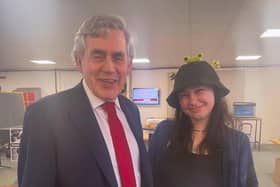 Former Prime Minister Gordon Brown visits The Brick