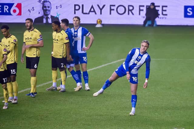 Latics are aiming to bounce back from the midweek defeat against Burton