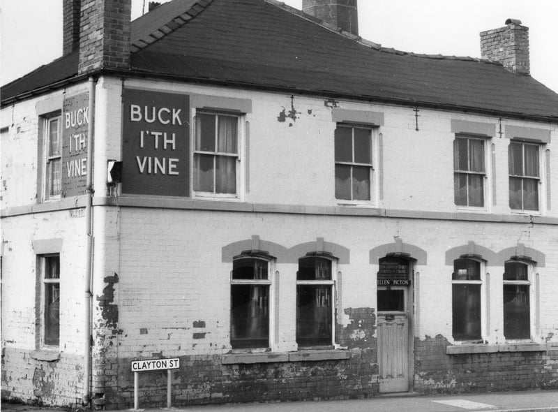 Buck I'th Vine pub on Clayton Street in Wigan
