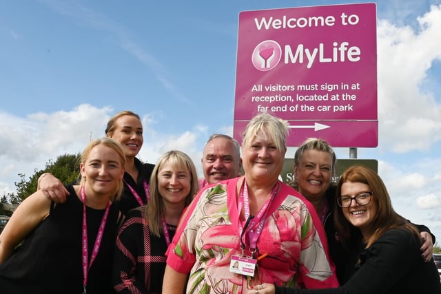 Some of the friendly team at My Life