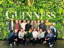 The stag do at the Guinness Storehouse