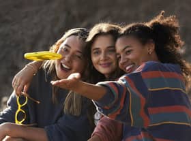 A social media giant has created a selfie camera – that can fly around your head and follow you around.