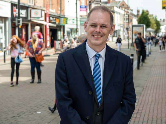 Leigh MP James Grundy