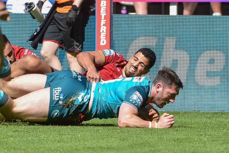 Jake Wardle also went over for a try in the defeat to Catalans.