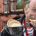 After a pie-off, Ian Coulton was crowned the winner of the 2023 World Pie Eating Championship.