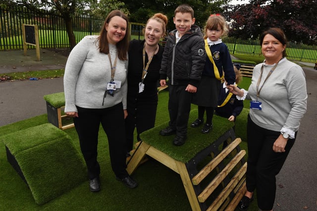 Early Years Foundation Stage playground has been redeveloped and resurfaced, providing an exceptional play space that can be used throughout all-weathers.