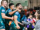 Wigan beat the Leopards at Leigh Sports Village earlier this season