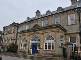 Grade II-listed Wrightington Hall, on the grounds of Wrightington Hospital, which currently houses training facilities