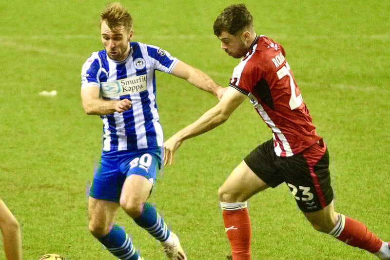 Added guile and trickery down the right, booked for his protests after the disallowed goal