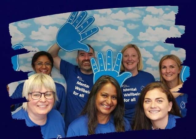Lancashire Mind is turning the county blue for World Mental Heath Day