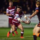 Cade Cust in action for Wigan Warriors