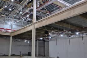 Stripped back, magnificent and ready to be fitted out, the new Stack unit looks fantastic already.