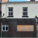 Part of the former HSBC building in Leigh which will become a bar/drinking establishment. One of many new businesses springing up in the borough