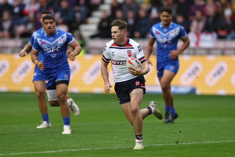 A strong performance from the Wigan-born full-back, confident under the high ball and involved in the attack