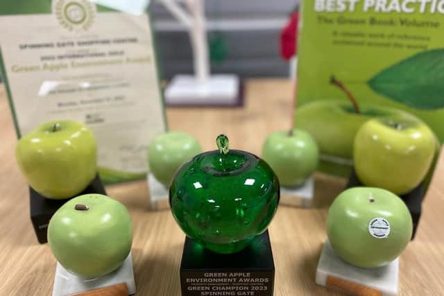 Another Green Apple environmental award added to the Spinning Gate's collection