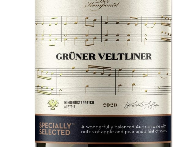 Specially Selected Grüner Veltliner drops from £6.99 to £6.49 at Aldi.
This is an Austrian grape variety, known for its pepper spice.