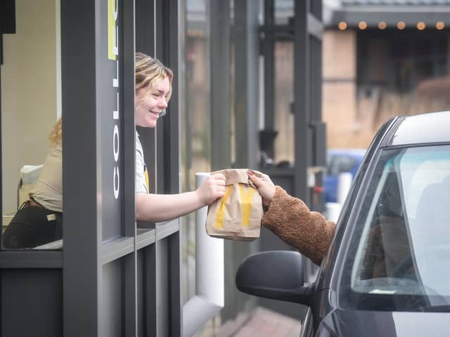 The drive-through