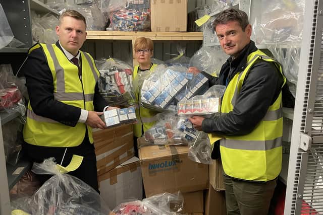 Trading Standards seized over £200,000 of illegal good over the course of the year