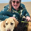 Volunteer puppy raiser Gemma Fairhurst