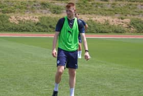 Luke Robinson went on Latics' pre-season training camp in Hungary before joining St Johnstone on loan