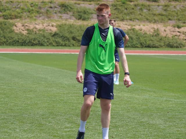 Luke Robinson went on Latics' pre-season training camp in Hungary before joining St Johnstone on loan