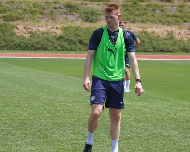 Luke Robinson went on Latics' pre-season training camp in Hungary before joining St Johnstone on loan