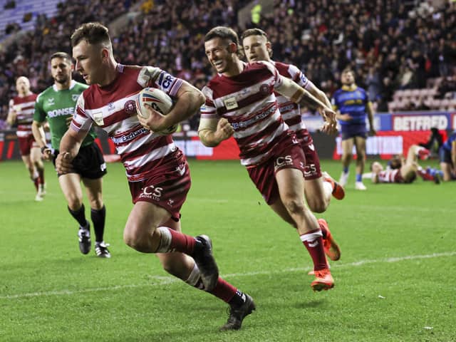 Wigan Warriors have named their team to face Castleford Tigers