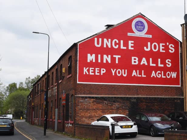 Uncle Joe's Mint Balls are made in Wigan
