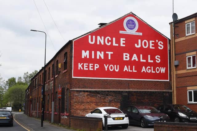 Uncle Joe's Mint Balls are made in Wigan