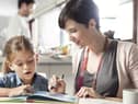 An educational psychologist at work. Picture from the AEP